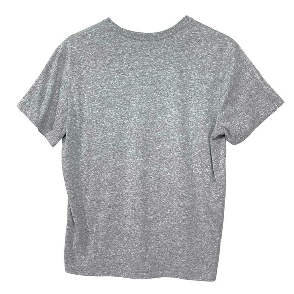 MARINE LAYER Men’s Re-Spun Heathered Gray Tropical Print Pocket Tee - Picture 3 of 3